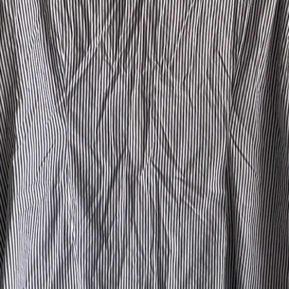 Max VOLMARY Diamonds And Pearls Striped Button Front Shirt Blue White 14 - Picture 6 of 11